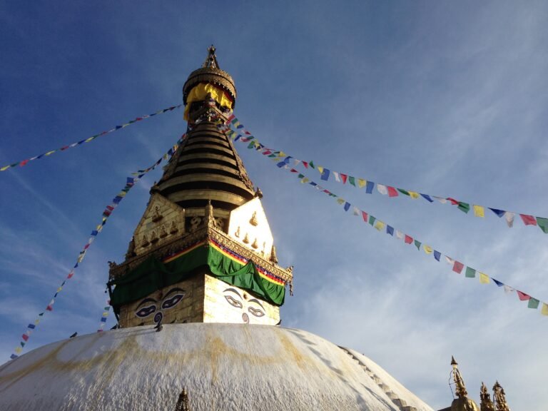 加德满都夏绒卡秀大佛塔